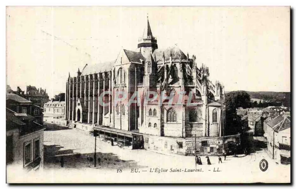 Eu — A Igreja de São Luís — LL. n°18 - Frente