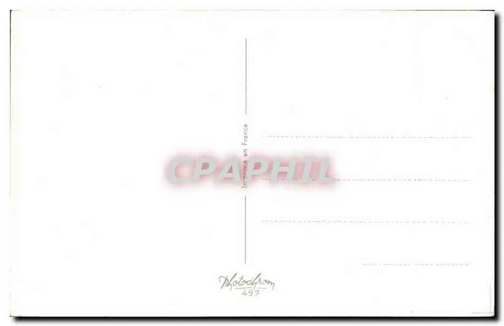 Kind und Postbote — illustrierte Karte — Photocfrom Nr. 497 - Rückseite