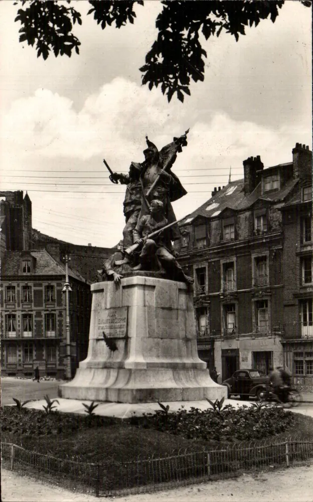 Dieppe - O Monumento 1870 — Éditions O. T. Paris - Frente