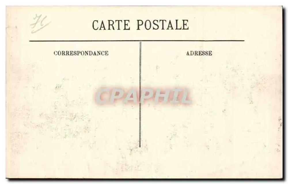 Dieppe — Das Casino und die Klippen — Verlag: G. Dufour, n°9 - Rückseite