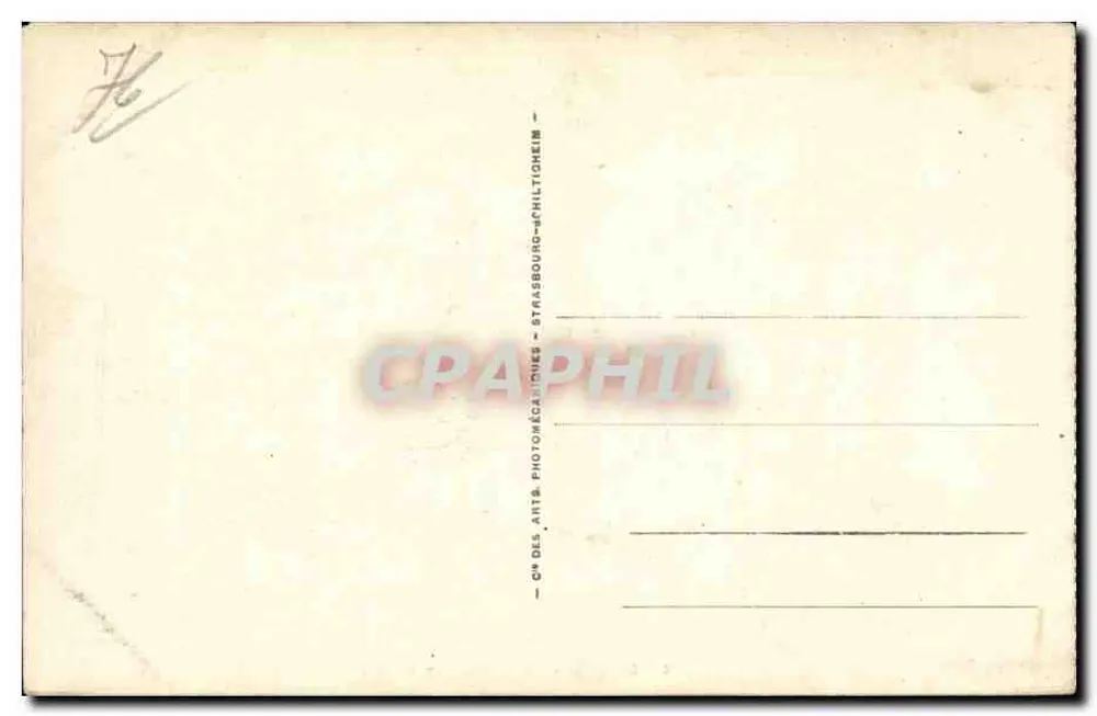 Dieppe - A promenade e a passarela — n°41 — editor C.4 DES. ANT. PHOTOMÉC. STRASBOURG - Verso