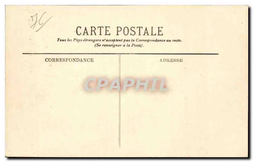 Elbeuf — Vista sobre o Hospício — LL. — n°26 - Verso