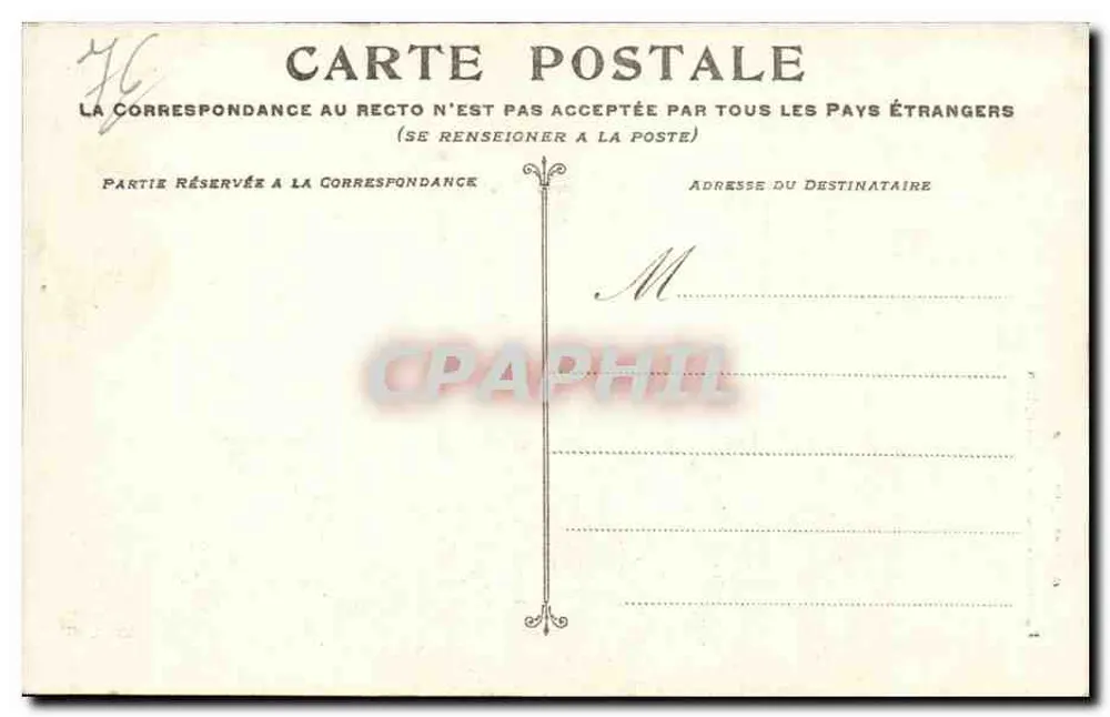 Igreja da Imaculada Conceição — Elbeuf — G.B. 22 — Editor não visível - Verso