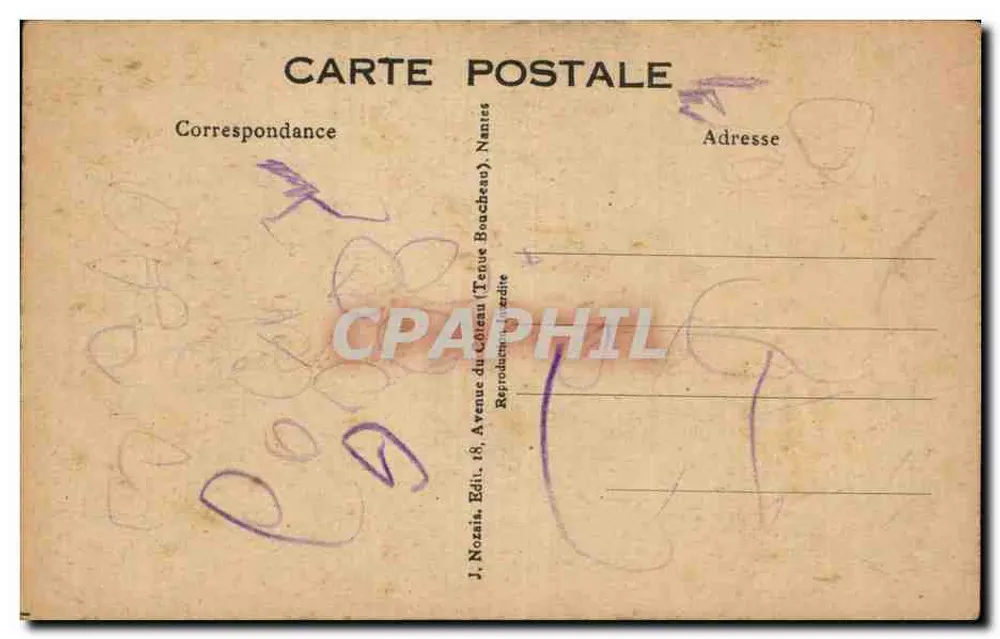 O Guarda-Campesino — O Guarda-Campesino — J. Nozain, Nantes, n°227 - Verso