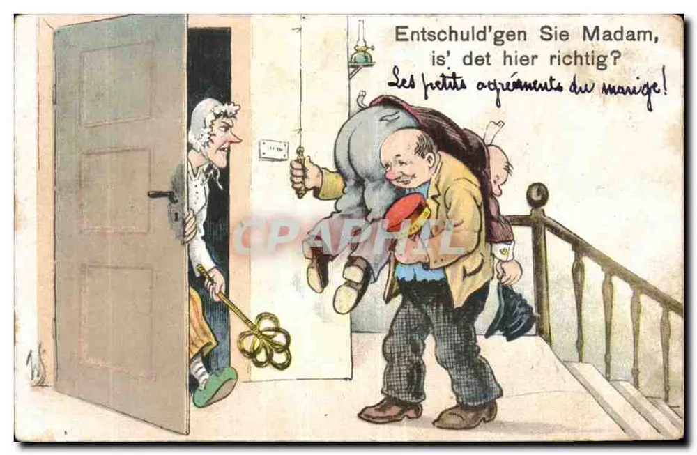 Heirat — Humor — Verleger nicht sichtbar - Vorderseite