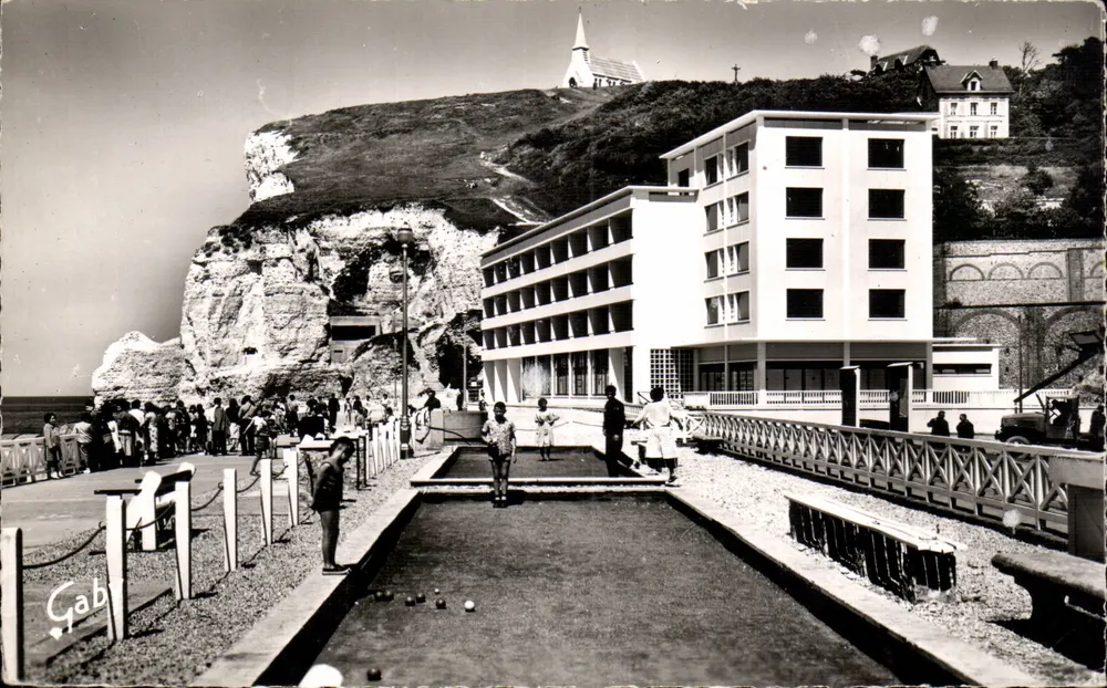 Étretat — L'Hôtel des Roches Blanches — Éditeur Gaby - Voorkant