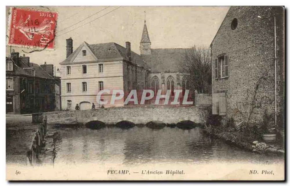 Fécamp — O Antigo Hospital — ND. Fot. - Frente