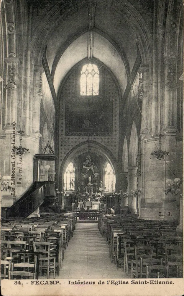 Fécamp - Interior da Igreja São Etienne — Robert (Série Inferior) n°34 - Frente