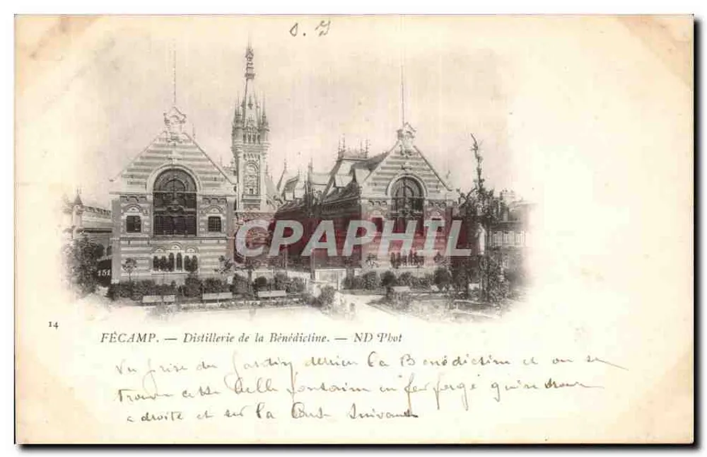 Fécamp — Destiladoria da Bénédictine — ND Phot - Frente