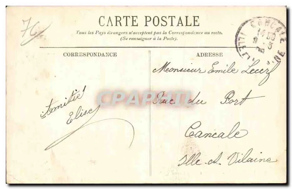 LE HAVRE — Perspectiva do Grande Calçadão — LL. - Verso