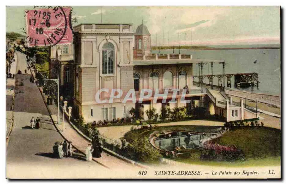 Sainte-Adresse – Pałac Regat – LL, nr 619 - Awers