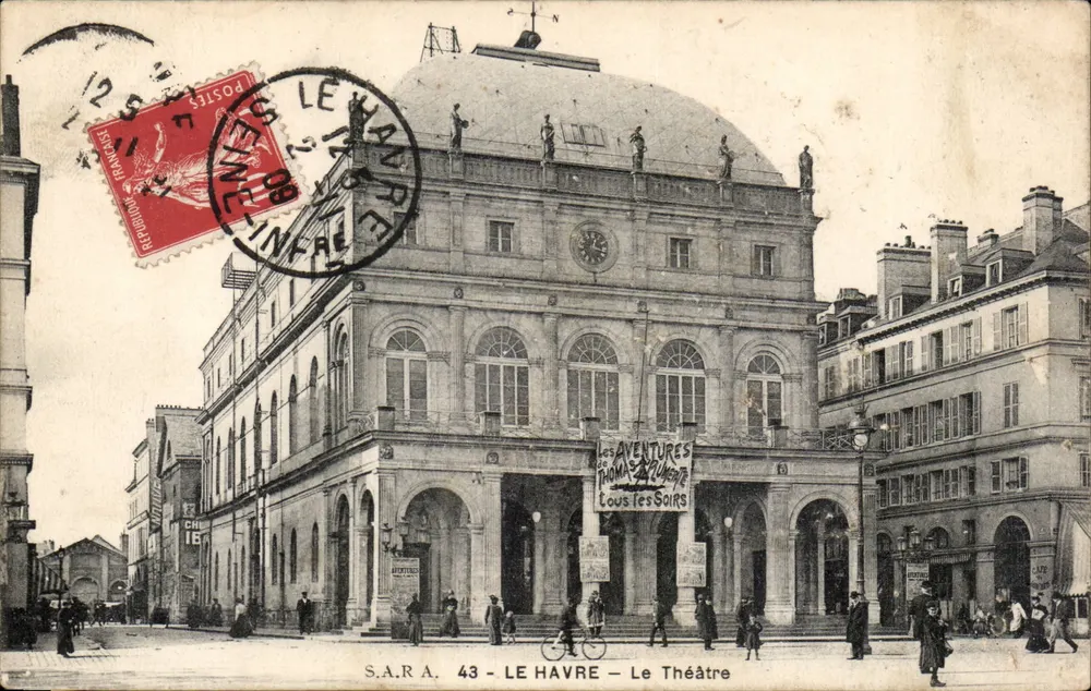 O Teatro — Le Havre — S.A.R.A. 43 - Frente