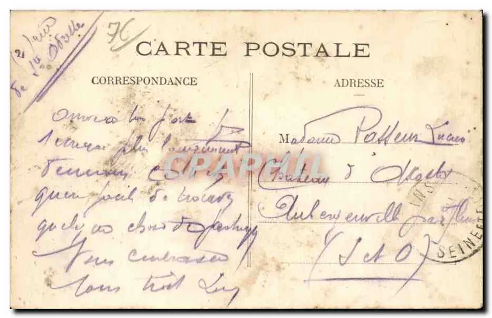 O Teatro — Le Havre — S.A.R.A. 43 - Verso