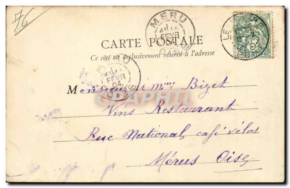Le Havre — Grand Quai — B. J. C. Paris n°10 - Verso