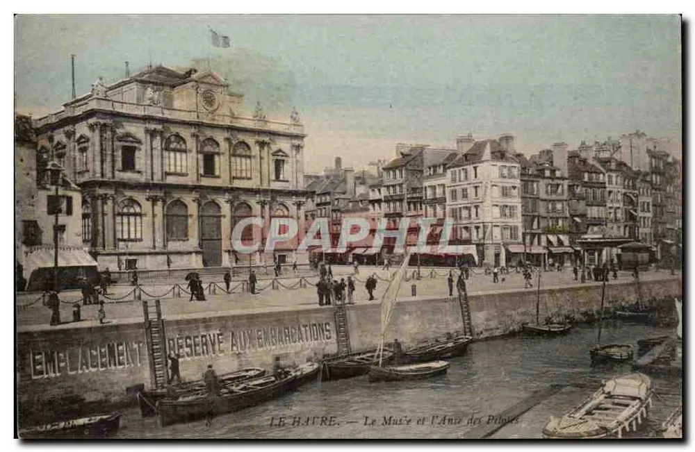 Le Havre — O Museu e a Enseada dos Príncipes - Frente