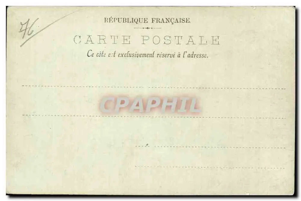 Le Havre — O Museu — LL. - Verso