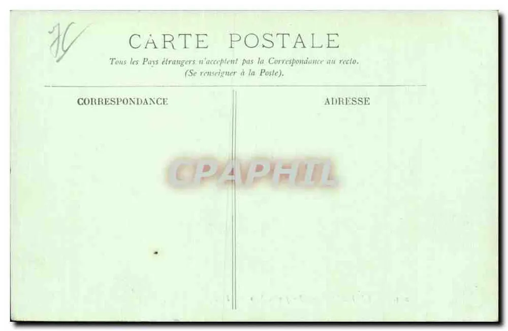 Le Havre — No Meio do Mar — LL. — N° 205 - Verso