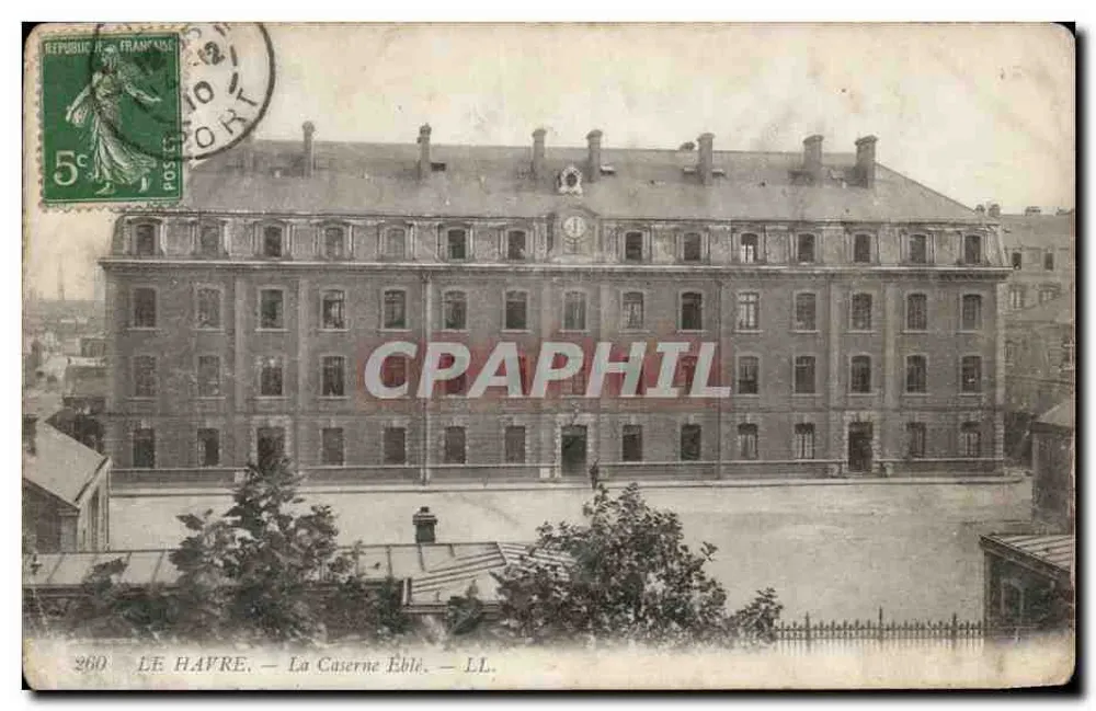 Le Havre — A Caserna Éblé — LL. n°260 - Frente