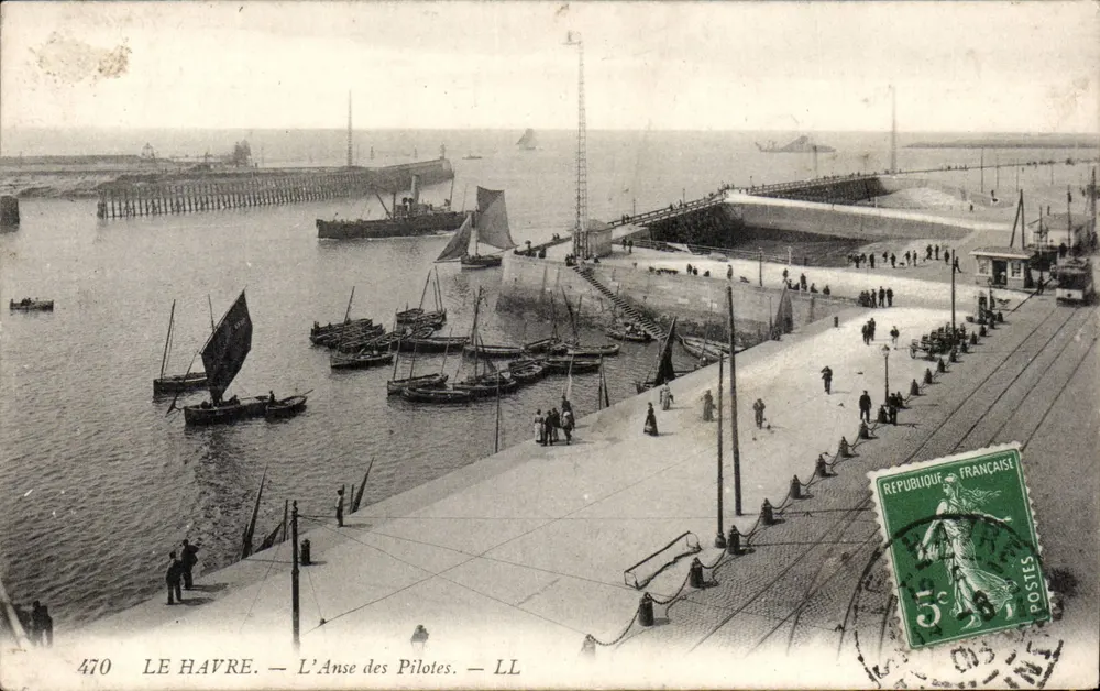 Le Havre — A Ense dos Pilotos — LL - Frente