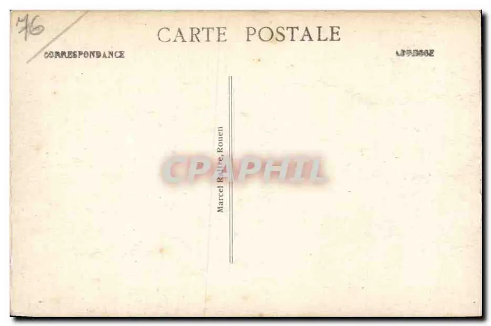 Ankunft in Le Havre — Von Rouen nach Le Havre an Bord des "Félix-Faure" — n°23 - Rückseite
