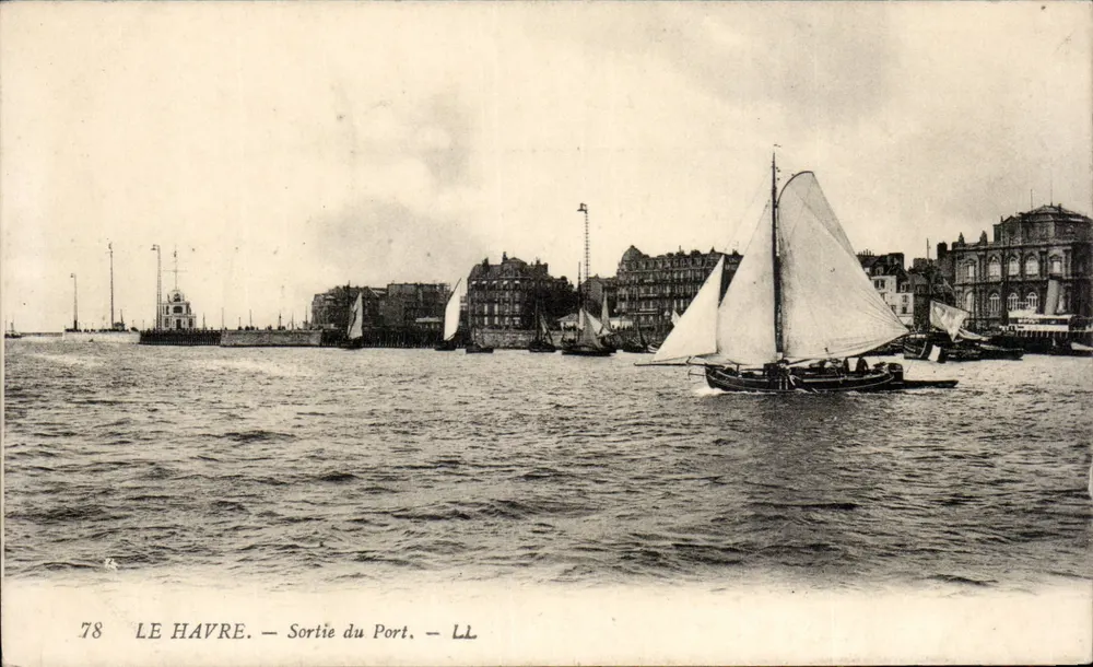 Le Havre — Saída do Porto — LL - Frente