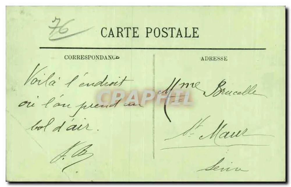 Le Havre — Os Quebramar da Dique — LL, n° 101 - Verso