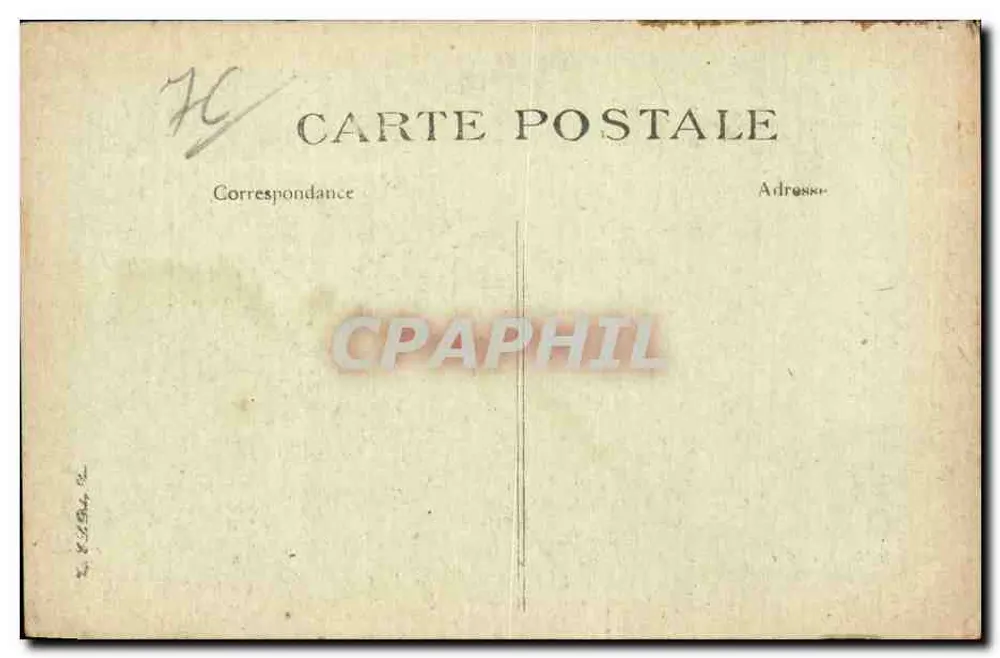 LE HAVRE — Estuário do Comércio — Editor G. Foreslier, n°49 - Verso