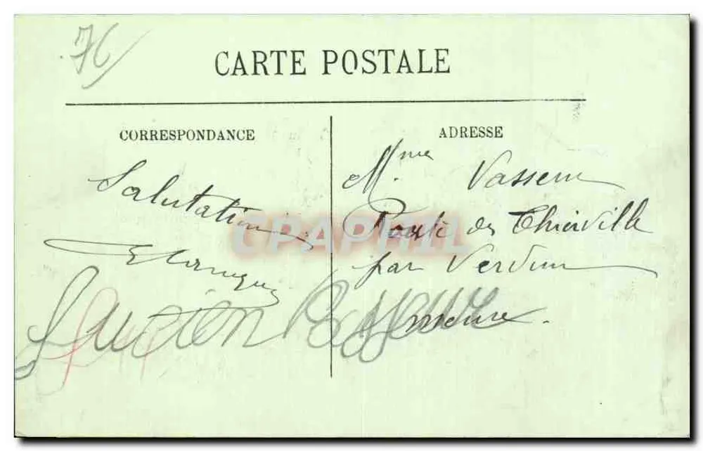 Le Havre — Der Handelsbahnhafen und der Orléans-Kai — LL - Rückseite