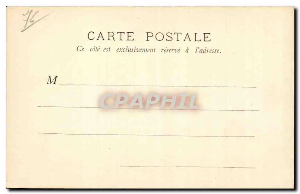 El Dulce de Azúcar — monumento a Le Havre — E. E. Paris - Reverso