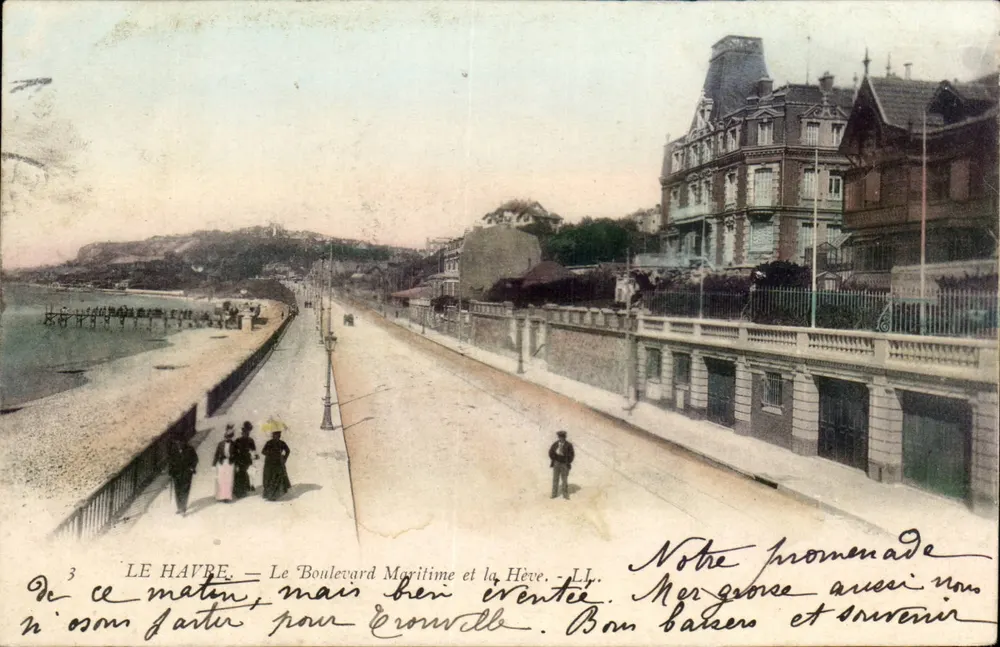 Le Havre — O Boulevard Marítimo e a Hève — LL - Frente