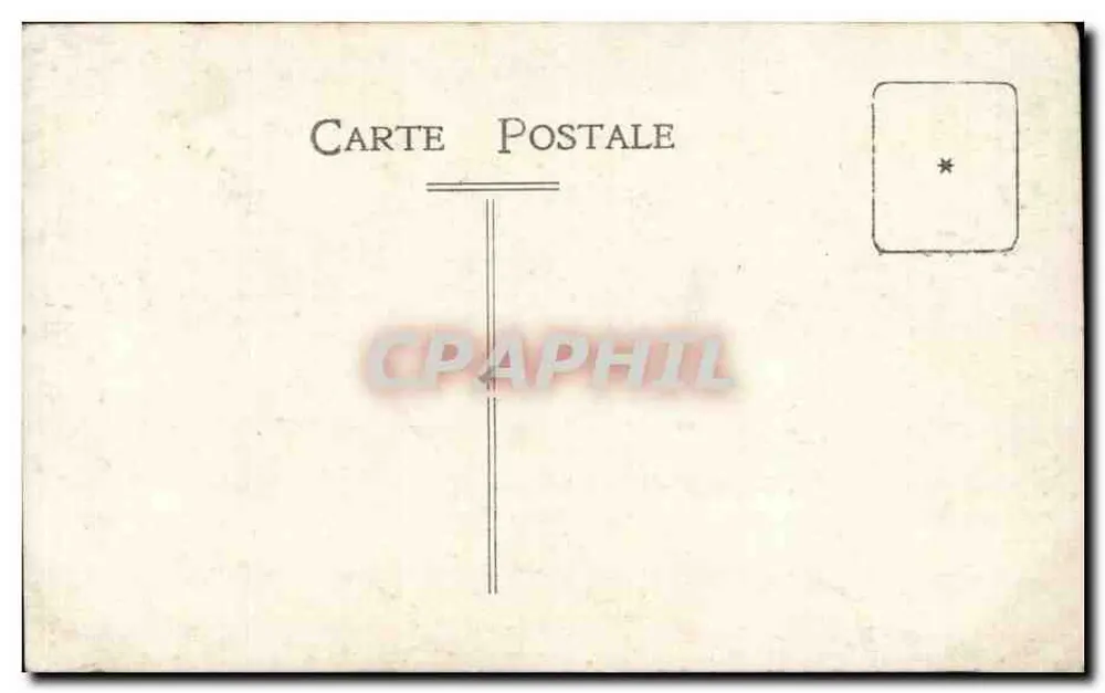 Trabalhadores com vassouras — grupo de trabalhadores em traje de obra — Carta Postal - Verso