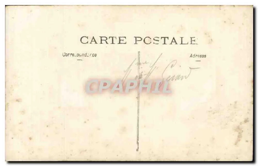 Soldat in Uniform — Studio — Verlag unbekannt - Rückseite