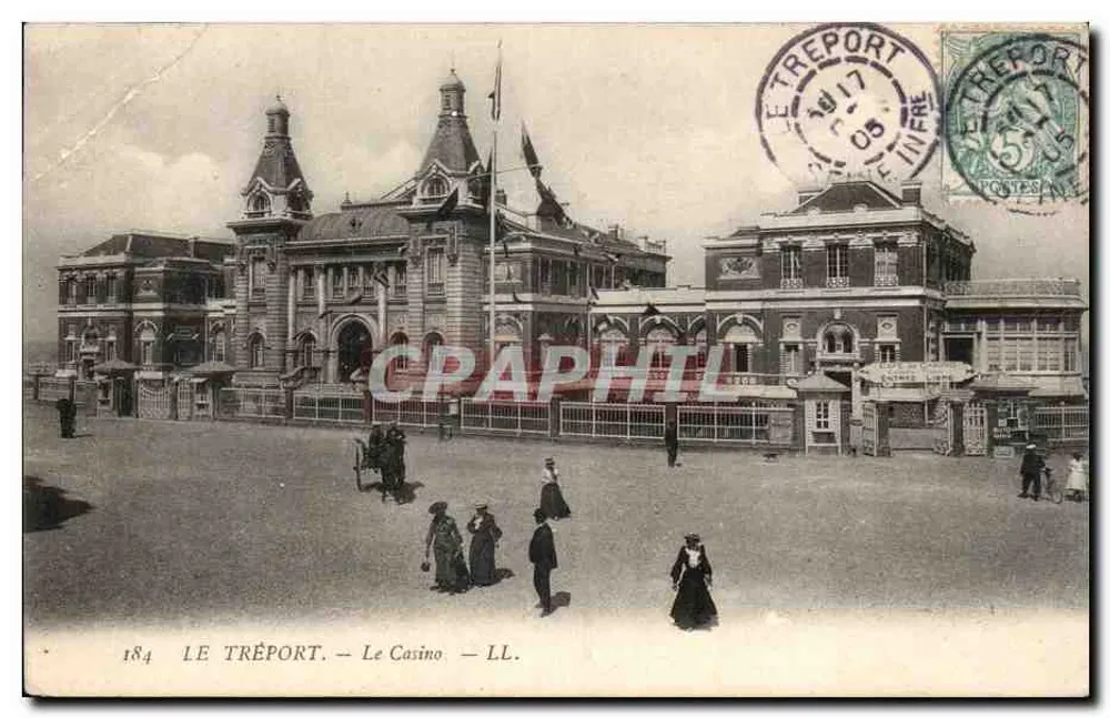 Le Tréport — O Casino — LL. - Frente