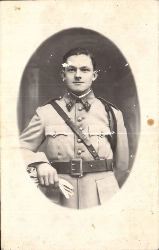 Soldat in Uniform — Verleger Dinan (Côtes-du-Nord) — Seriennummer 3844 - Vorderseite