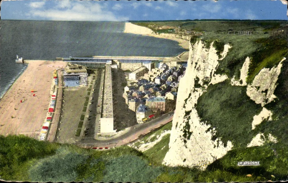 Le Tréport — Allgemeiner Blick auf die Strände und die Mers — La Cigogne - Vorderseite