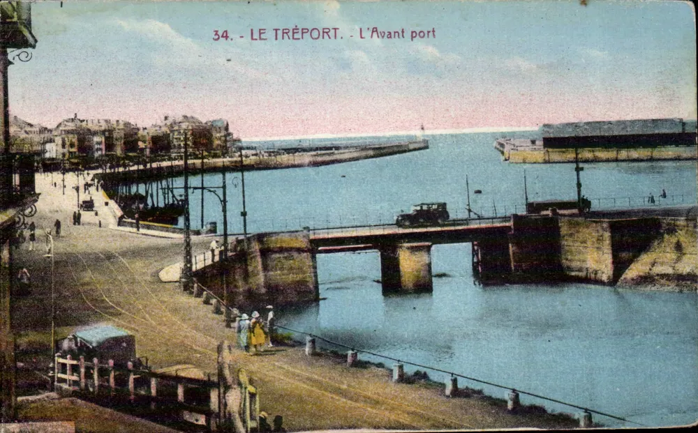 Le Tréport - O Porto Anterior — editor La Cigogne, Rouen, n°34 - Frente