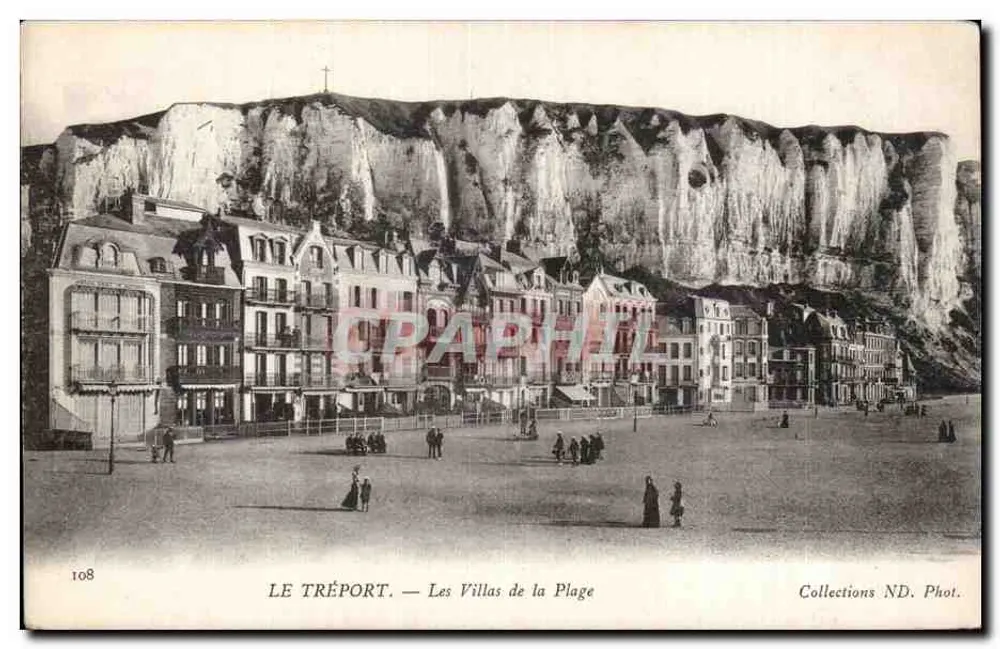 Le Tréport — As Villas da Praia — Coleções ND. Fot. n°108 - Frente