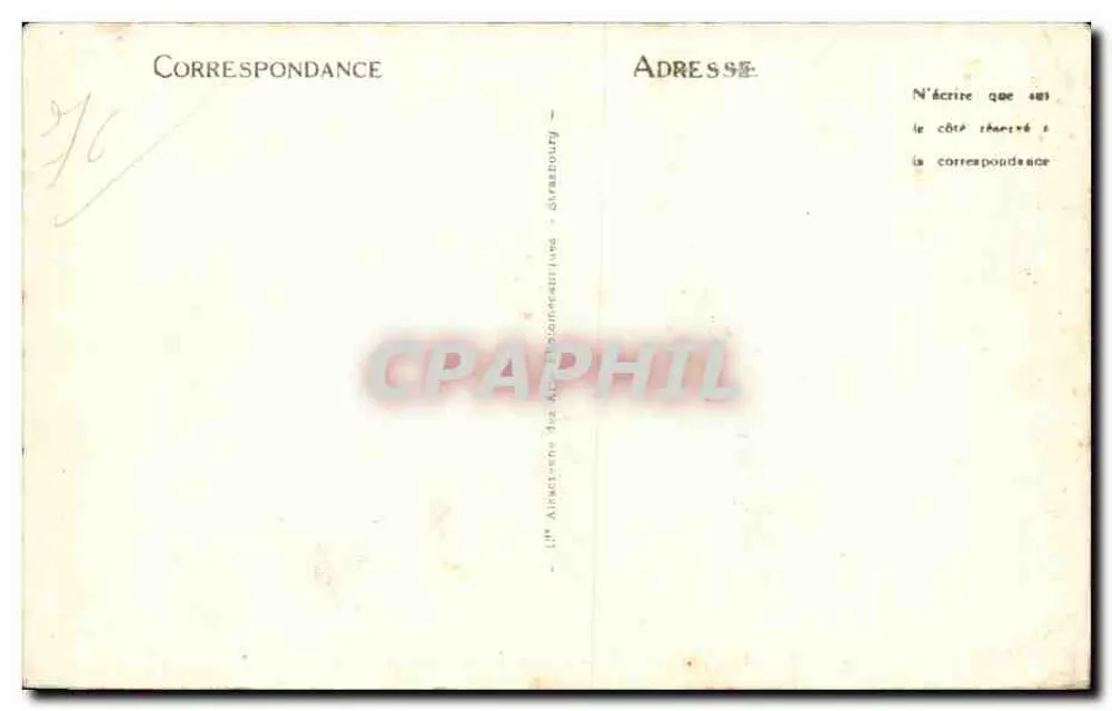 Le Tréport — Place de la Gare und Hotel Picardie — Verlag A. B. A. n° 94 - Rückseite