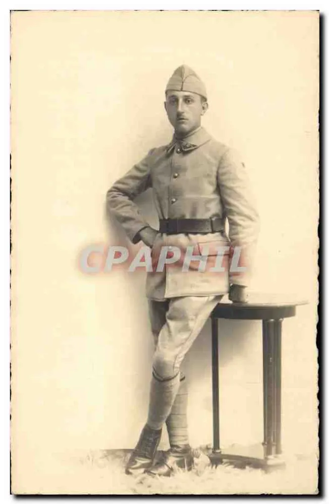 Soldat im Uniform — Fotostudio - Vorderseite