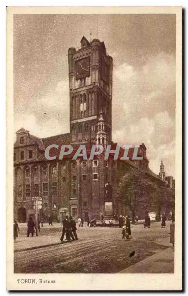 Toruń. Rathaus — unbekannter Verlag, Seriennummer M-46599 - Vorderseite
