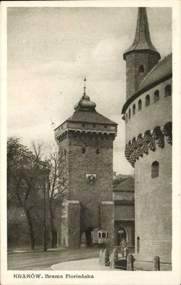 Kraków. Brama Floriańska — editor PWPW, n° 51838 - Frente