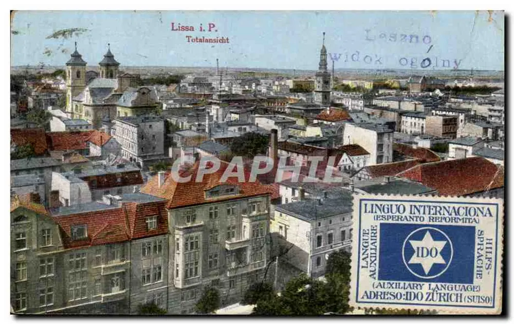 Lissa i.P. — vue aérienne panoramique — éditeur imprimeur Druk. Imprumie - Frente