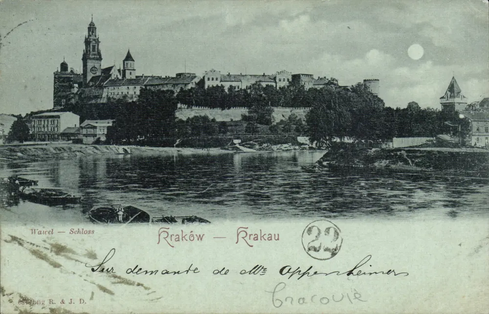 Krakau — Schloss Wawel — Verlag Wawel-Schloss, Nr. 22 - Vorderseite