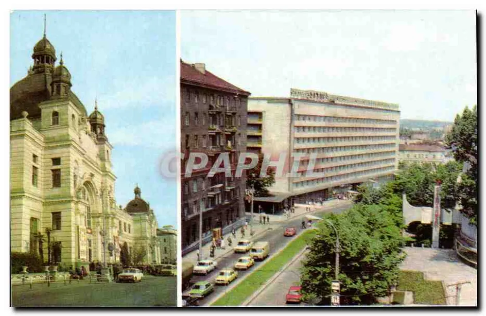 Lviv — Estação ferroviária e rua do 700º aniversário de Lviv — Foto R. Yakimenko - Frente