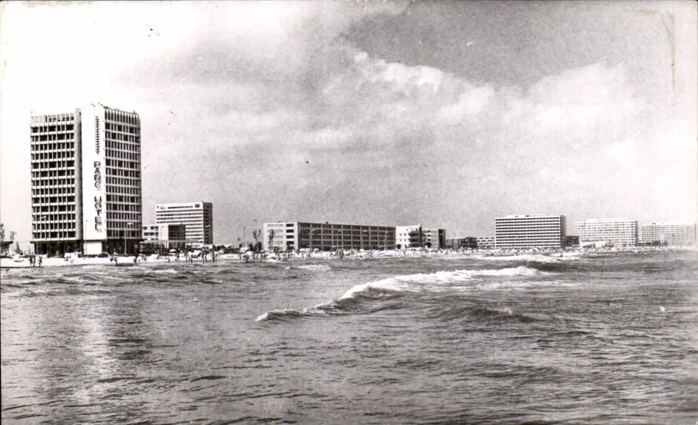 Ansicht von Mamaia — Volksrepublik Rumänien — Verlag Meridiane - Vorderseite