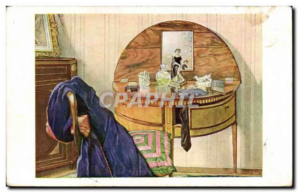 Altes russisches Interieur — K. Somov — Verleger C. Somov - Vorderseite