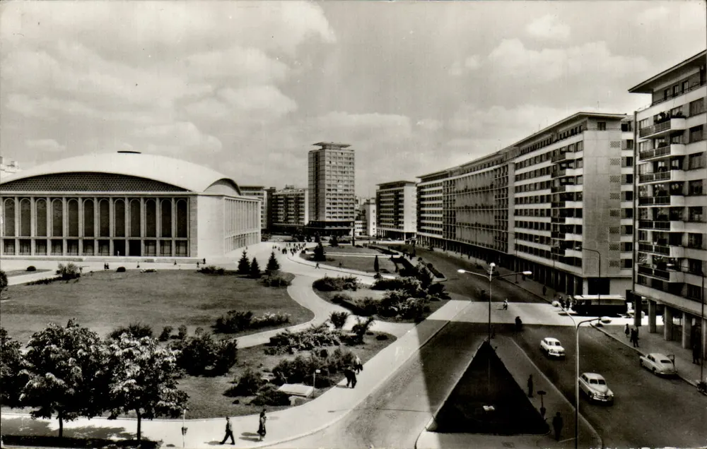 Bukarest - Place du Palais — Verlag Edilux Meridian - Vorderseite