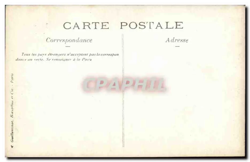 Gruppe von Soldaten — Verlag Guillaume, Barcelona & Co — Nr. 1494 - Rückseite
