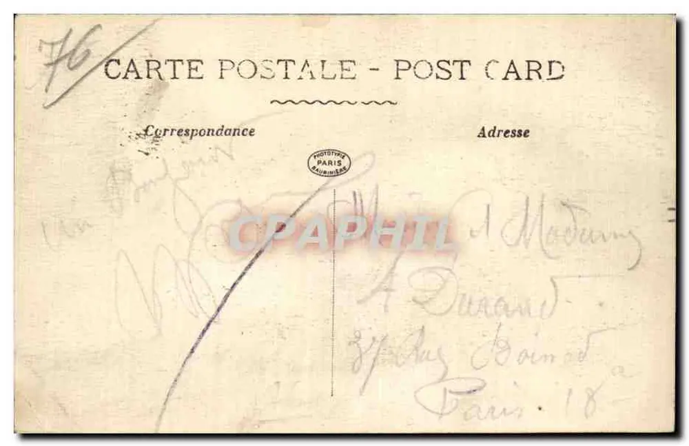 Le TRÉPORT — Le Quai François — Edit. Thiolet, Le Tréport - Rückseite
