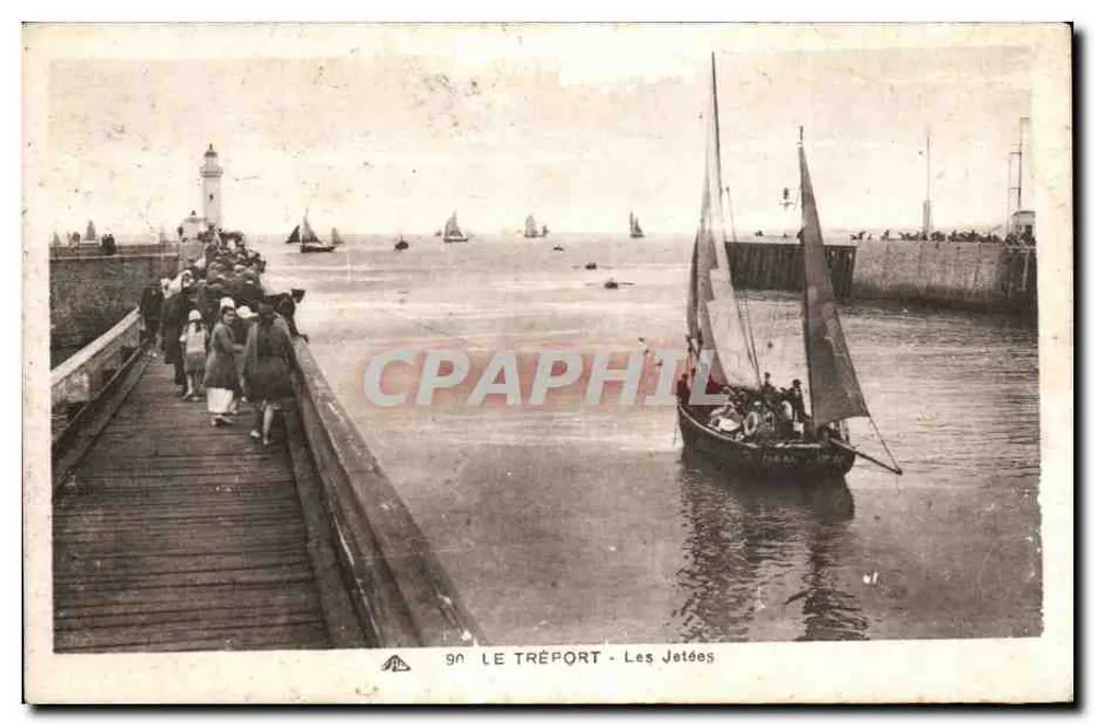 Le Tréport - As Pontas — n° 90 - Frente